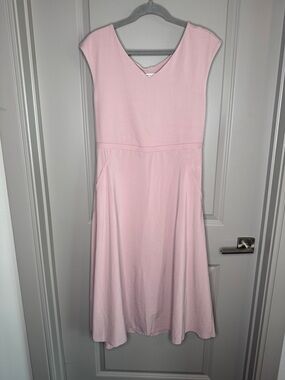 Athleta Pink Ryder Midi Dress